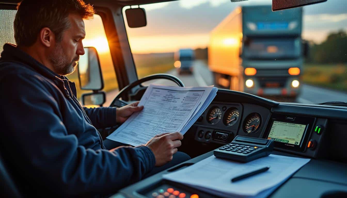 Illustration: Comprendre la notion et le calcul du coefficient dans le transport routier