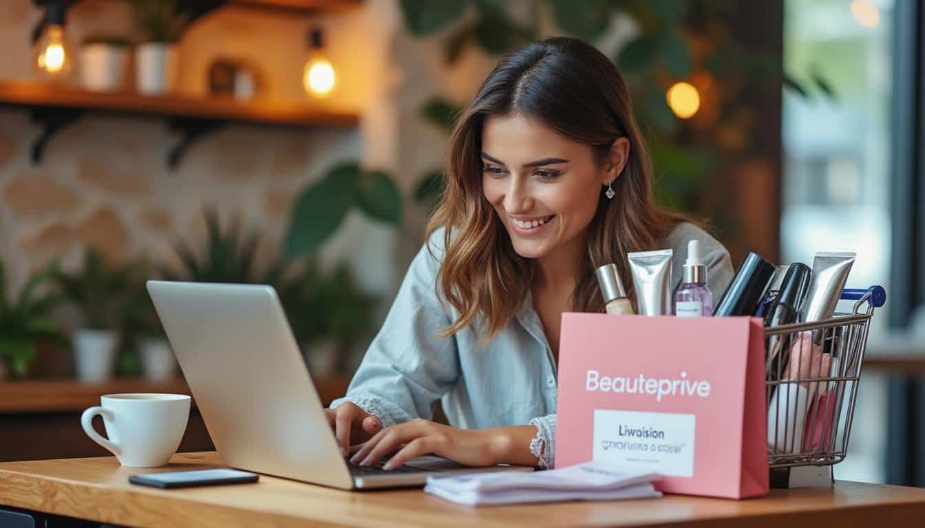 Illustration: Comment utiliser les codes promo pour bénéficier de la livraison gratuite chez Beautéprivée