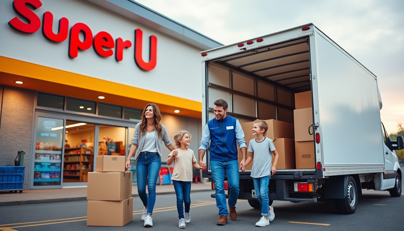 Illustration: Pourquoi choisir la location de camionnette chez Super U ?