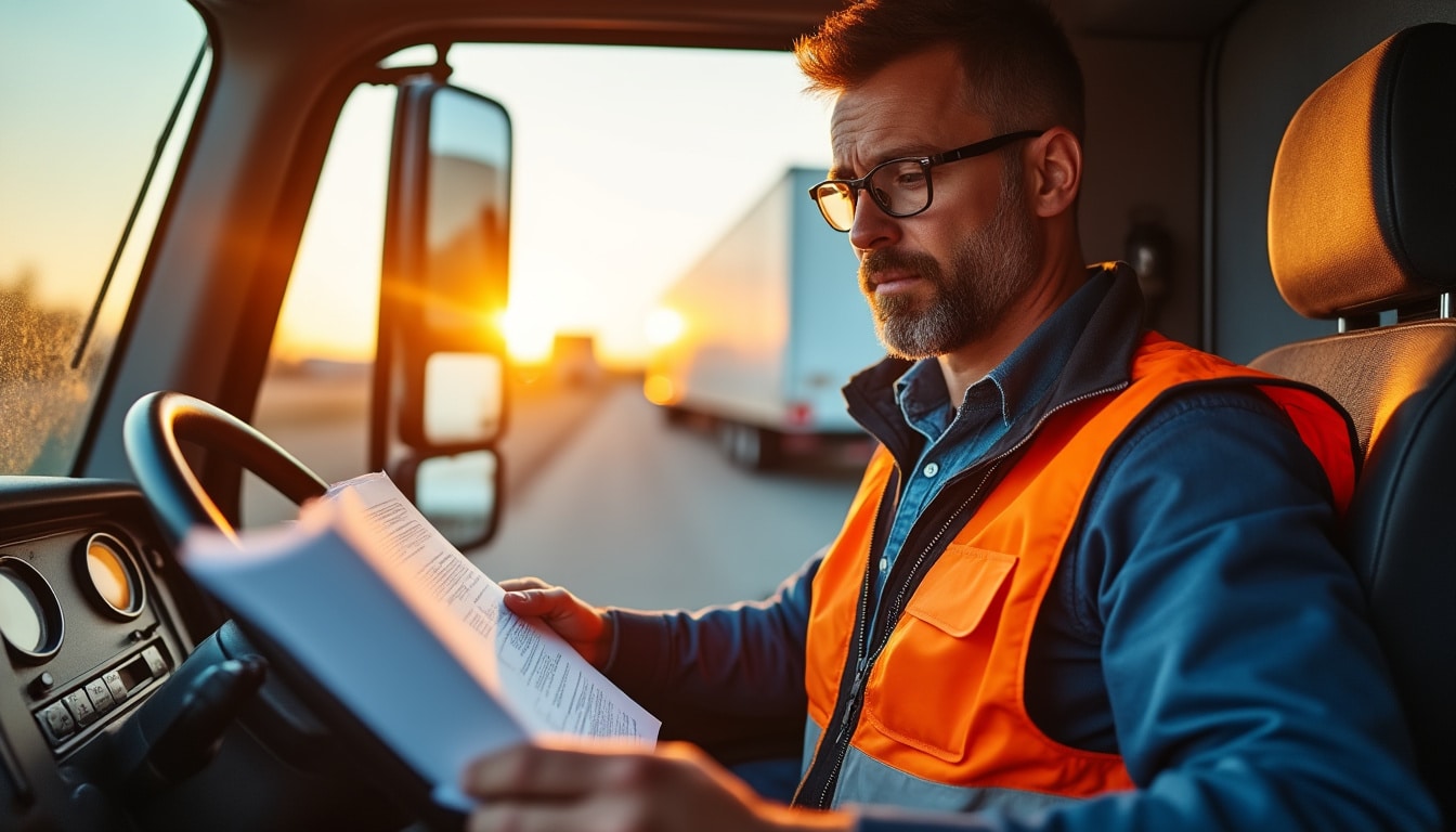 Illustration: Comprendre le métier de chauffeur routier national et son environnement