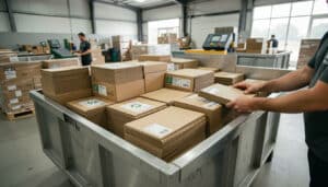Benne à carton : bien trier, stocker et recycler