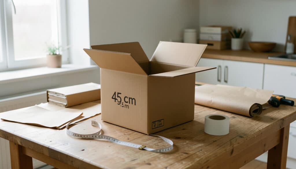 Bien choisir une caisse en carton de 45 cm