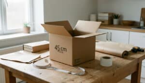 Bien choisir une caisse en carton de 45 cm