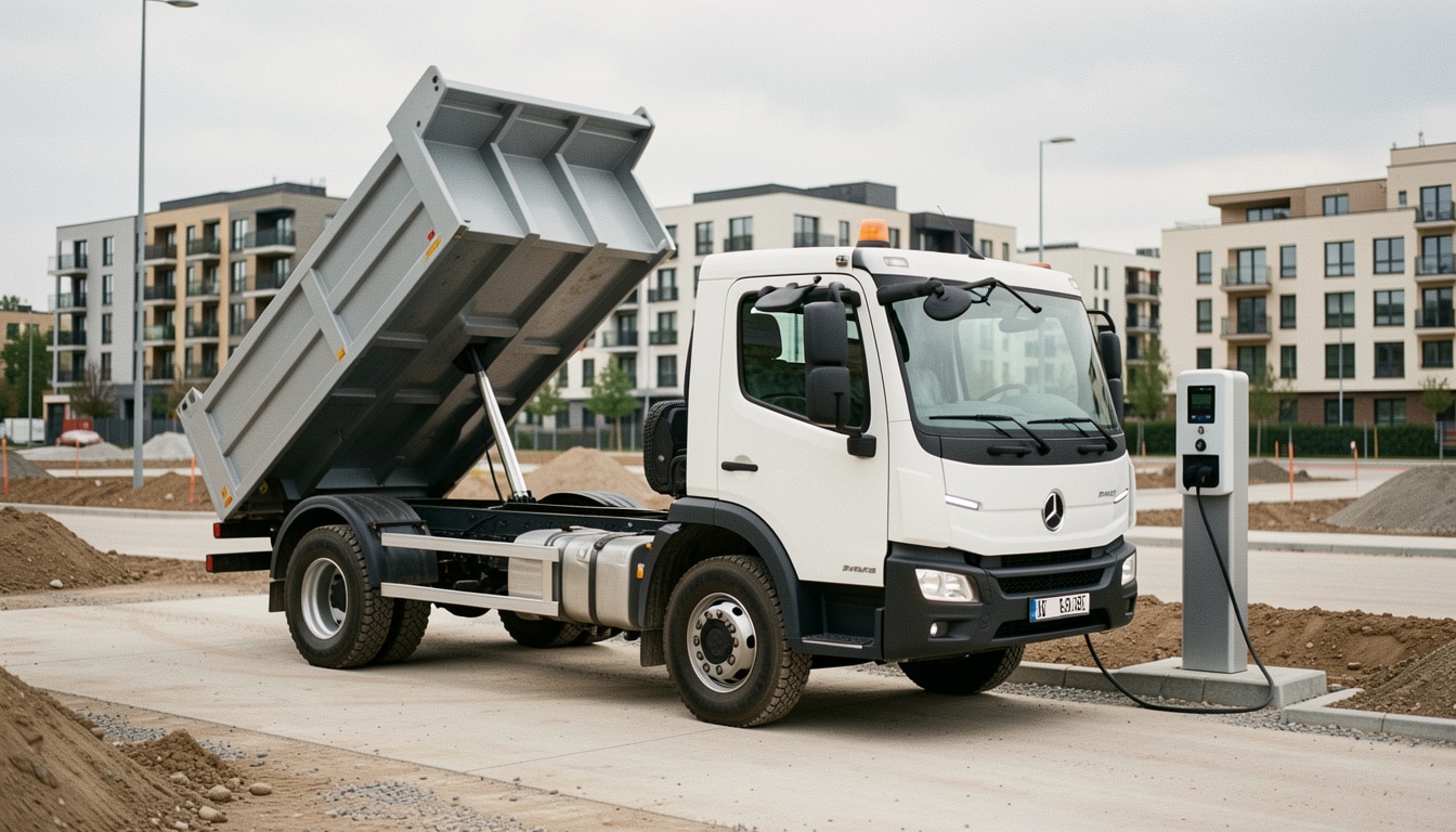 Camion-benne électrique : usages, autonomie et choix