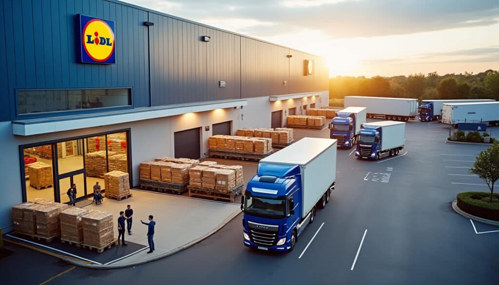La base logistique Lidl à Lunel : rôle et emplois