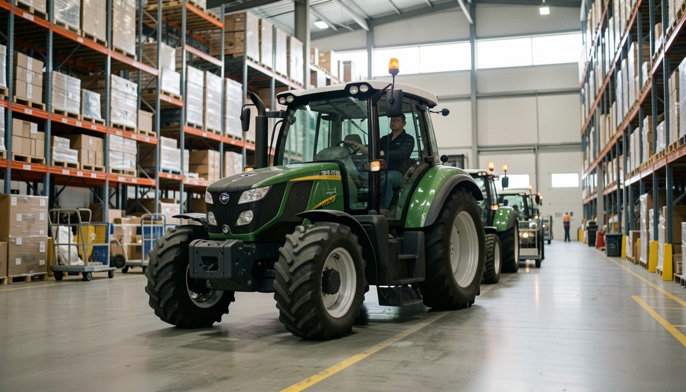 Comment choisir un tracteur logistique en entrepôt